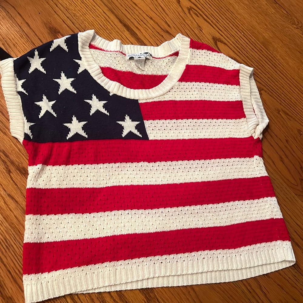 American flag shirt